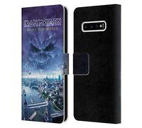 Head Case Designs Officially Licensed Iron Maiden Brave New World Album Covers Leather Wallet Case Compatible With Samsung Galaxy S10+ / S10 Plus