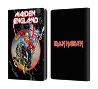 Head Case Designs Officially Licensed Iron Maiden England Tours Leather Wallet Case Compatible With Amazon Kindle Paperwhite 6