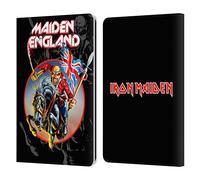 Head Case Designs Officially Licensed Iron Maiden England Tours Leather Wallet Case Compatible With Kindle Paperwhite 1/2 / 3