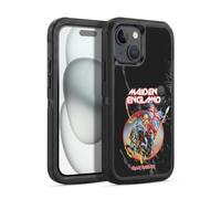 Head Case Designs Officially Licensed Iron Maiden England Tours Ultra-Armoured Shockproof Case [Military Grade Protection] Compatible With Apple iPhone 15