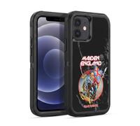 Head Case Designs Officially Licensed Iron Maiden England Tours Ultra-Armoured Shockproof Case [Military Grade Protection] Compatible With Apple iPhone 12 / iPhone 12 Pro
