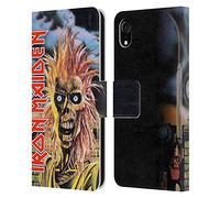 Head Case Designs Officially Licensed Iron Maiden First Art Leather Wallet Case Compatible With Apple iPhone XR