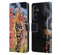 Head Case Designs Officially Licensed Iron Maiden First Art Leather Wallet Case Compatible With Samsung Galaxy A35 5G