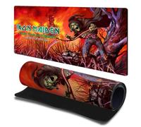 Head Case Designs Officially Licensed Iron Maiden From Fear To Eternity Graphic Art 23.62 x 11.81 x 0.12 inches (600 x 300 mm) - L Gaming Office Desk PC Keyboard Mouse Mat Pad