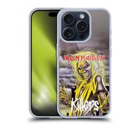 Head Case Designs Officially Licensed Iron Maiden Killers Album Covers Gel Case [Military Grade Protection] Compatible with Apple iPhone 15 Pro and Compatible with MagSafe