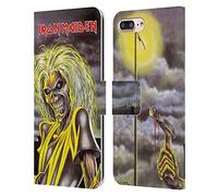 Head Case Designs Officially Licensed Iron Maiden Killers Album Covers Leather Wallet Case Compatible With Apple iPhone 7 Plus/iPhone 8 Plus