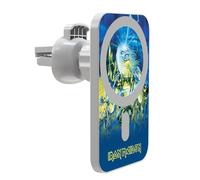 Head Case Designs Officially Licensed Iron Maiden Live After Death Icons Magnetic Car Mount with Wireless Charger 15W Fast Charging Compatible with MagSafe iPhone and Android Qi Devices (White)