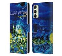 Head Case Designs Officially Licensed Iron Maiden Live After Death Tours Leather Wallet Case Compatible With Samsung Galaxy A14 5G