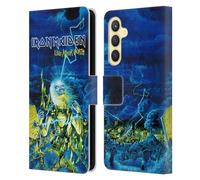 Head Case Designs Officially Licensed Iron Maiden Live After Death Tours Leather Wallet Case Compatible With Samsung Galaxy S23 FE 5G