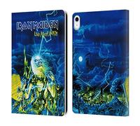 Head Case Designs Officially Licensed Iron Maiden Live After Death Tours Leather Wallet Case Compatible With Apple iPad 10.9 2022/2025