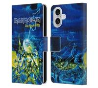 Head Case Designs Officially Licensed Iron Maiden Live After Death Tours Leather Wallet Case Compatible With Apple iPhone 16