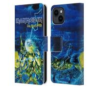 Head Case Designs Officially Licensed Iron Maiden Live After Death Tours Leather Wallet Case Compatible With Apple iPhone 15
