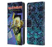 Head Case Designs Officially Licensed Iron Maiden No Prayer Album Covers Leather Wallet Case Compatible With Samsung Galaxy A15