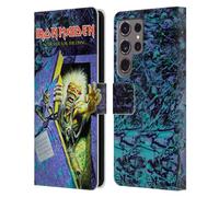 Head Case Designs Officially Licensed Iron Maiden No Prayer Album Covers Leather Wallet Case Compatible With Samsung Galaxy S24 Ultra 5G