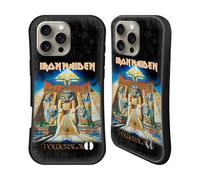 Head Case Designs Officially Licensed Iron Maiden Powerslave Album Covers Hybrid Case Compatible With Apple iPhone 16 Pro Max