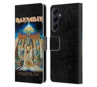 Head Case Designs Officially Licensed Iron Maiden Powerslave Album Covers Leather Wallet Case Compatible With Samsung Galaxy A55 5G