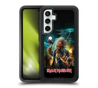 Head Case Designs Officially Licensed Iron Maiden Run For Your Lives Key Art Ultra-Armoured Shockproof Case [Military Grade Protection] Compatible With Samsung Galaxy S23 FE 5G