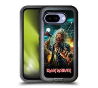 Head Case Designs Officially Licensed Iron Maiden Run For Your Lives Key Art Ultra-Armoured Shockproof Case [Military Grade Protection] Compatible With Google Pixel 9A