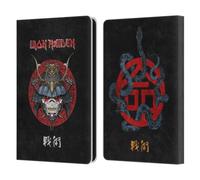 Head Case Designs Officially Licensed Iron Maiden Samurai Eddie Life Snake Senjutsu Leather Wallet Case Compatible With Amazon Kindle Paperwhite 6
