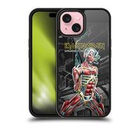 Head Case Designs Officially Licensed Iron Maiden Somewhere Album Covers Gel Armour Case [Military Grade Protection] Compatible With Apple iPhone 15