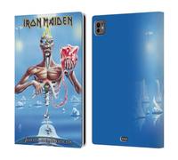 Head Case Designs Officially Licensed Iron Maiden SSOSS Album Covers Leather Wallet Case Compatible With Apple iPad Pro 11 M4/M5 2024/2025