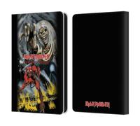 Head Case Designs Officially Licensed Iron Maiden The Number Of The Beast Graphics Leather Wallet Case Compatible With Amazon Kindle 11th Gen (2024)