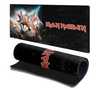 Head Case Designs Officially Licensed Iron Maiden The Trooper Graphic Art 23.62 x 11.81 x 0.12 inches (600 x 300 mm) - L Gaming Office Desk PC Keyboard Mouse Mat Pad