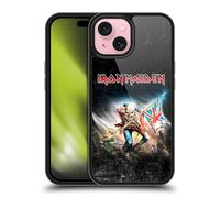 Head Case Designs Officially Licensed Iron Maiden Trooper 2016 Art Gel Armour Case [Military Grade Protection] Compatible With Apple iPhone 15