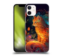 Head Case Designs Officially Licensed JK Stewart Cat Art Hard Back Case Compatible With Apple iPhone 12 Mini