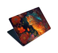 Head Case Designs Officially Licensed JK Stewart Cat Graphic Collection Vinyl Sticker Skin Decal Cover Compatible With Apple MacBook Air 15" M2 2023