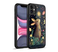 Head Case Designs Officially Licensed JK Stewart Rabbit Catching Falling Star Art Gel Armour Case [Military Grade Protection] Compatible With Apple iPhone 11