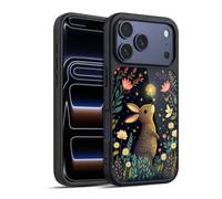 Head Case Designs Officially Licensed JK Stewart Rabbit Catching Falling Star Art Gel Armour Case [Military Grade Protection] Compatible With Apple iPhone 17 Pro