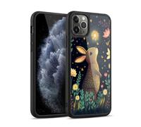Head Case Designs Officially Licensed JK Stewart Rabbit Catching Falling Star Art Gel Armour Case [Military Grade Protection] Compatible With Apple iPhone 11 Pro Max