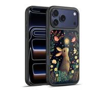 Head Case Designs Officially Licensed JK Stewart Rabbit Catching Falling Star Art Gel Armour Case [Military Grade Protection] Compatible With Apple iPhone 17 Pro Max