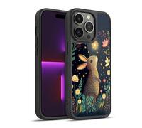 Head Case Designs Officially Licensed JK Stewart Rabbit Catching Falling Star Art Gel Armour Case [Military Grade Protection] Compatible With Apple iPhone 14 Pro