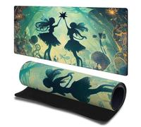 Head Case Designs Officially Licensed JK Stewart Star Sisters Graphic Collection 23.62 x 11.81 x 0.12 inches (600 x 300 mm) - L Gaming Office Desk PC Keyboard Mouse Mat Pad