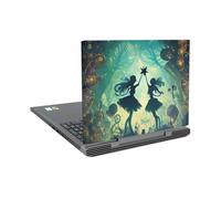 Head Case Designs Officially Licensed JK Stewart Star Sisters Graphic Collection Vinyl Sticker Skin Decal Cover Compatible With Dell Inspiron 15 7000 P65F