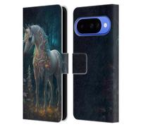 Head Case Designs Officially Licensed JK Stewart Unicorn Key Art Leather Wallet Case Compatible With Google Pixel 10