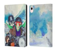 Head Case Designs Officially Licensed Jody Wright Bikers Different Strokes Animals Leather Wallet Case Compatible With Apple iPad mini (2021/2024)