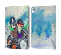 Head Case Designs Officially Licensed Jody Wright Bikers Different Strokes Animals Leather Wallet Case Compatible With Apple iPad Air 13 2024/2025
