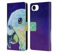 Head Case Designs Officially Licensed Jody Wright Here's Looking At You Animals Leather Wallet Case Compatible With Apple iPhone 16e