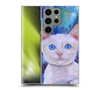 Head Case Designs Officially Licensed Jody Wright Pretty Blue Eyes Dog And Cat Collection Hard Back Case Compatible With Samsung Galaxy S24 Ultra 5G