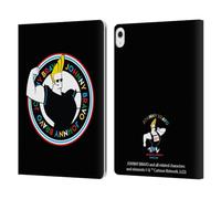 Head Case Designs Officially Licensed Johnny Bravo Logo Graphics Leather Wallet Case Compatible With Apple iPad Air 13 2024/2025
