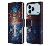 Head Case Designs Officially Licensed Jonas JoJoesArt Jödicke Beautiful Death Wildlife 2 Leather Wallet Case Compatible With Apple iPhone 17 Pro