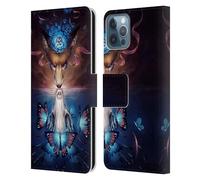 Head Case Designs Officially Licensed Jonas JoJoesArt Jödicke Beautiful Death Wildlife 2 Leather Wallet Case Compatible With Apple iPhone 12 / iPhone 12 Pro