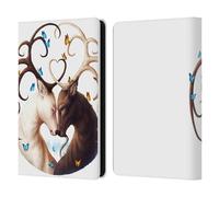 Head Case Designs Officially Licensed Jonas JoJoesArt Jödicke Circle Of Life Wildlife Leather Wallet Case Compatible With Kindle Paperwhite 5 (2021)