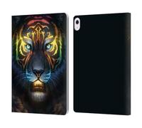 Head Case Designs Officially Licensed Jonas JoJoesArt Jödicke Colour Soul Fantasy Art Leather Wallet Case Compatible With Apple iPad Air 13 2024/2025