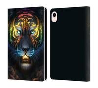 Head Case Designs Officially Licensed Jonas JoJoesArt Jödicke Colour Soul Fantasy Art Leather Wallet Case Compatible With Apple iPad mini (2021/2024)