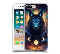 Head Case Designs Officially Licensed Jonas JoJoesArt Jödicke Dreamcatcher Wolf Wildlife 2 Gel Case [Military Grade] Compatible with Apple iPhone 7 Plus/iPhone 8 Plus and Compatible with MagSafe