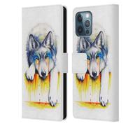 Head Case Designs Officially Licensed Jonas JoJoesArt Jödicke Drowning In Tears Wildlife Leather Wallet Case Compatible With Apple iPhone 12 Pro Max